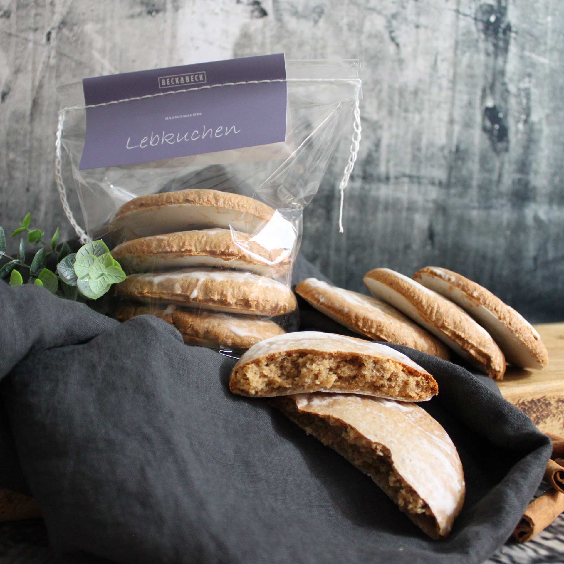 Lebkuchen Zuckerguss // 4er  Lebkuchen Zuckerguss // 4er