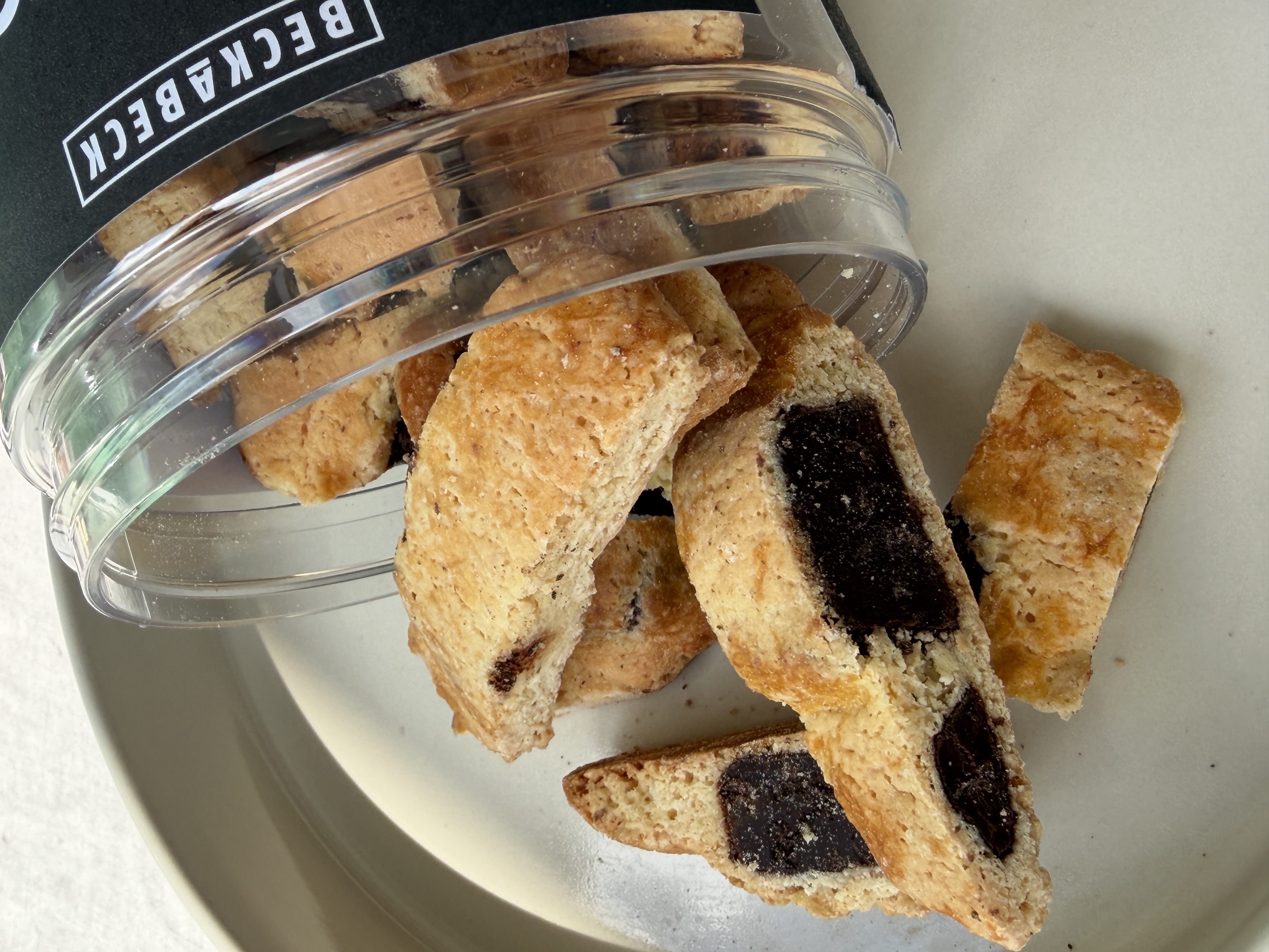 Cantucci mit Schokolade