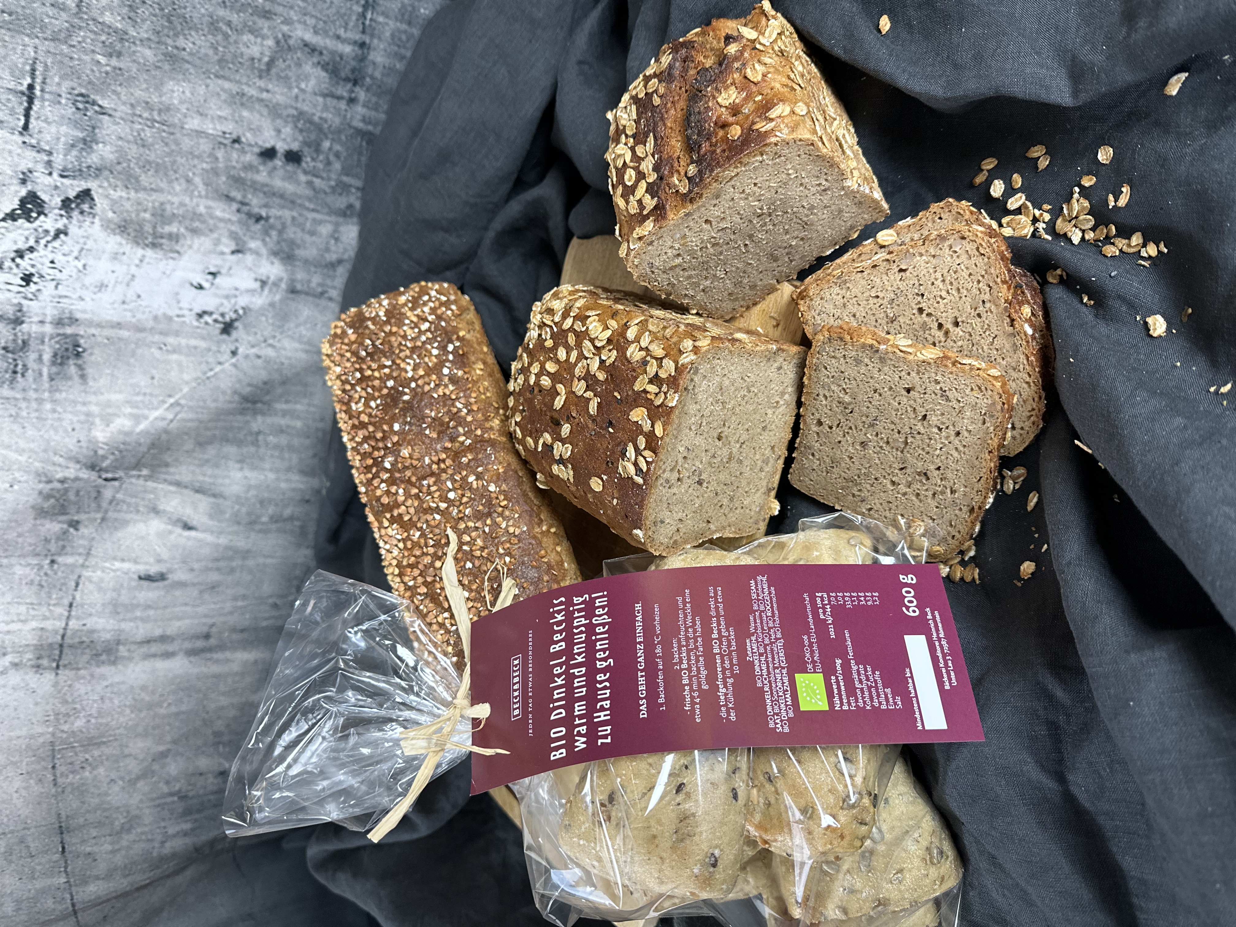 BIO Brotpaket Volles Korn