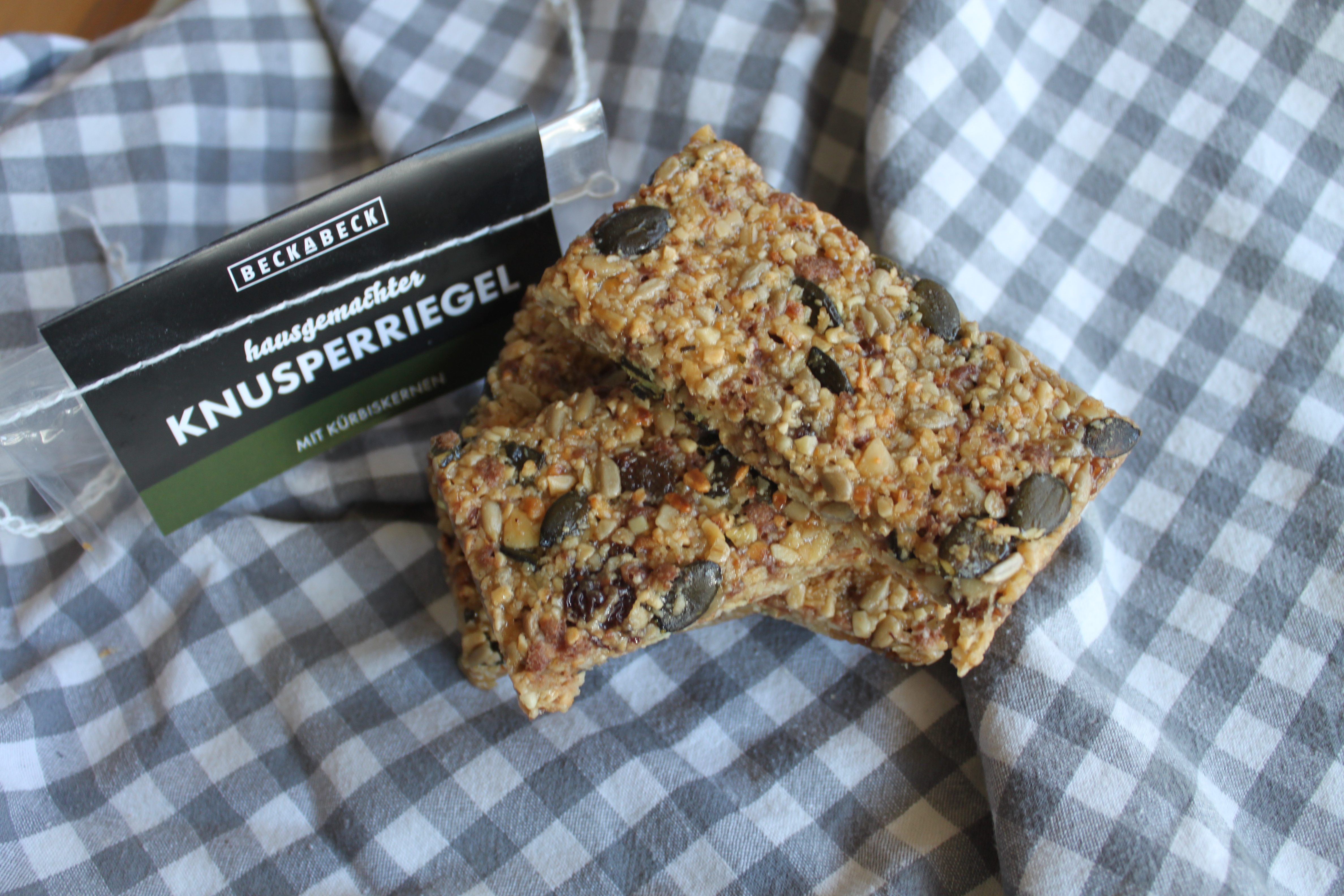 Knusperriegel - Kürbiskerne