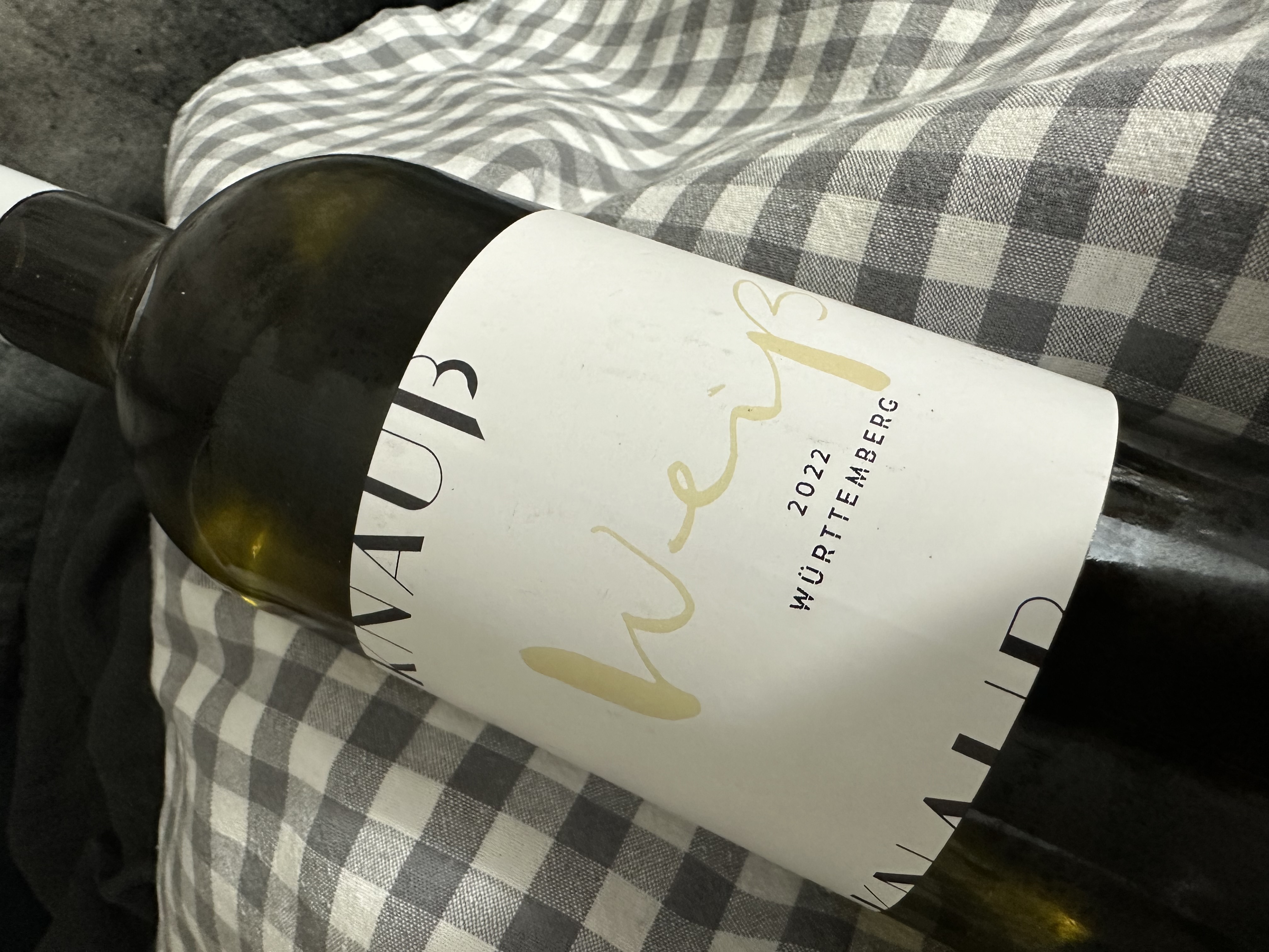 BIO Weißwein-Weil das Leben...