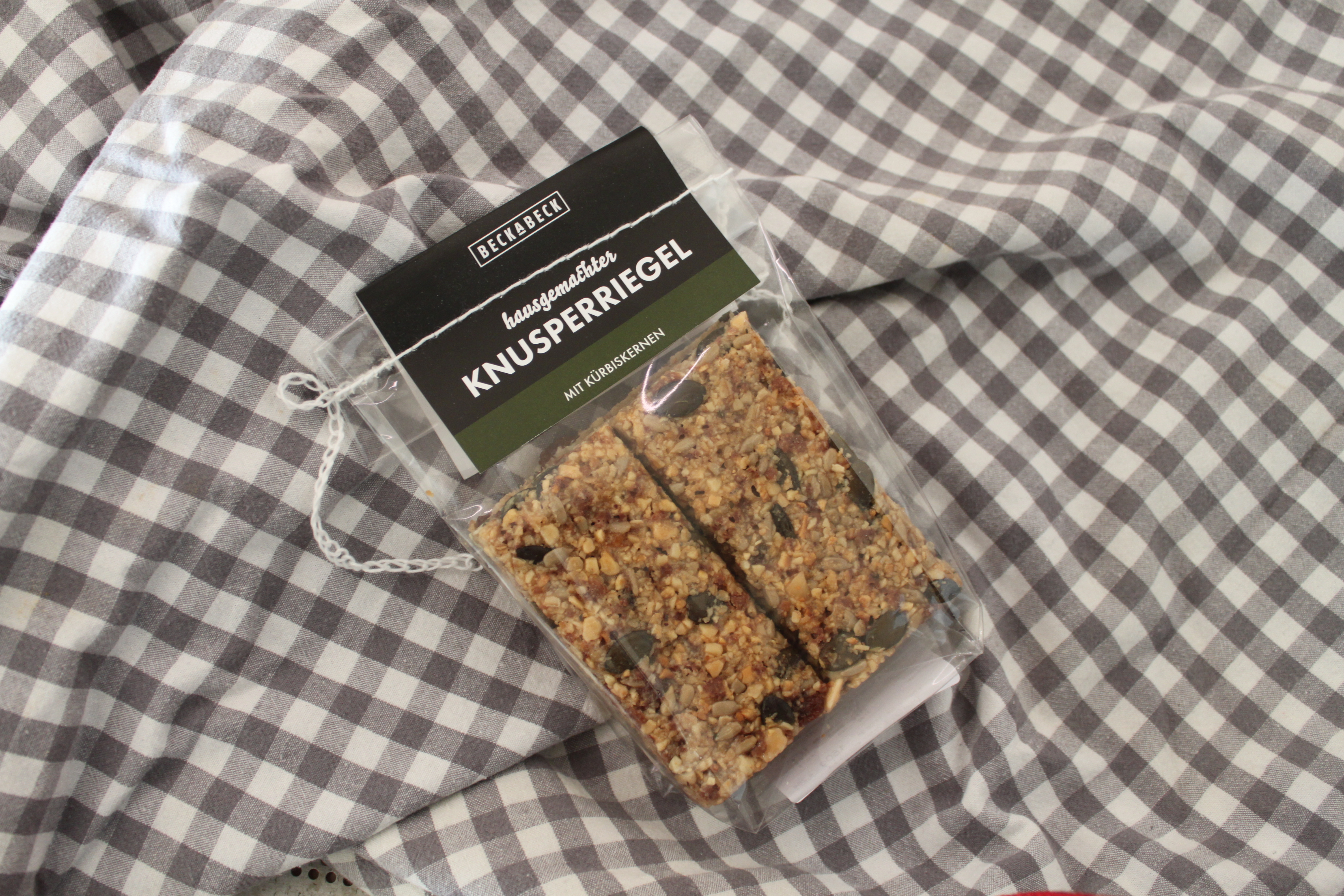 Knusperriegel - Kürbiskerne