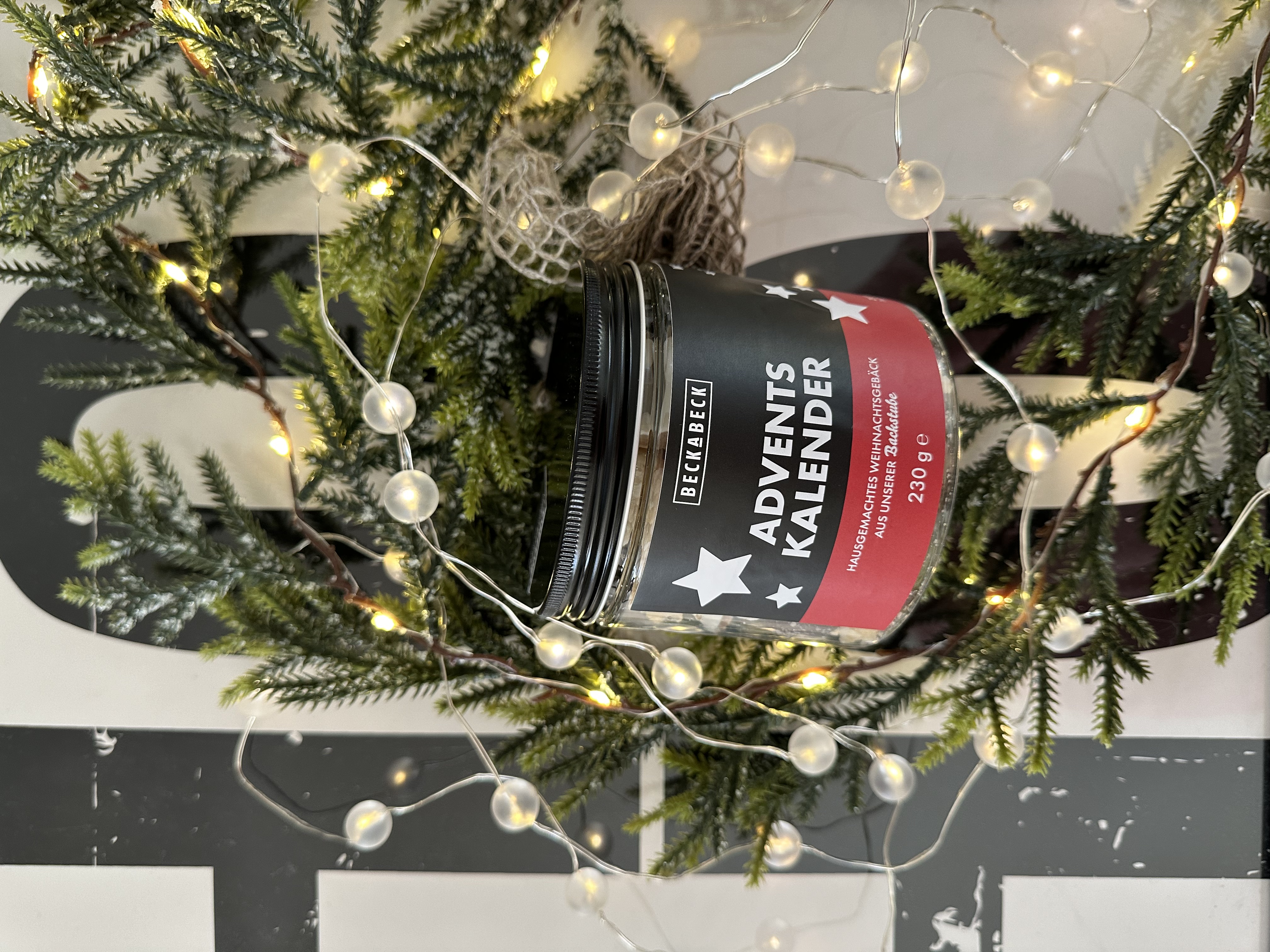 Adventskalender  in der Dose