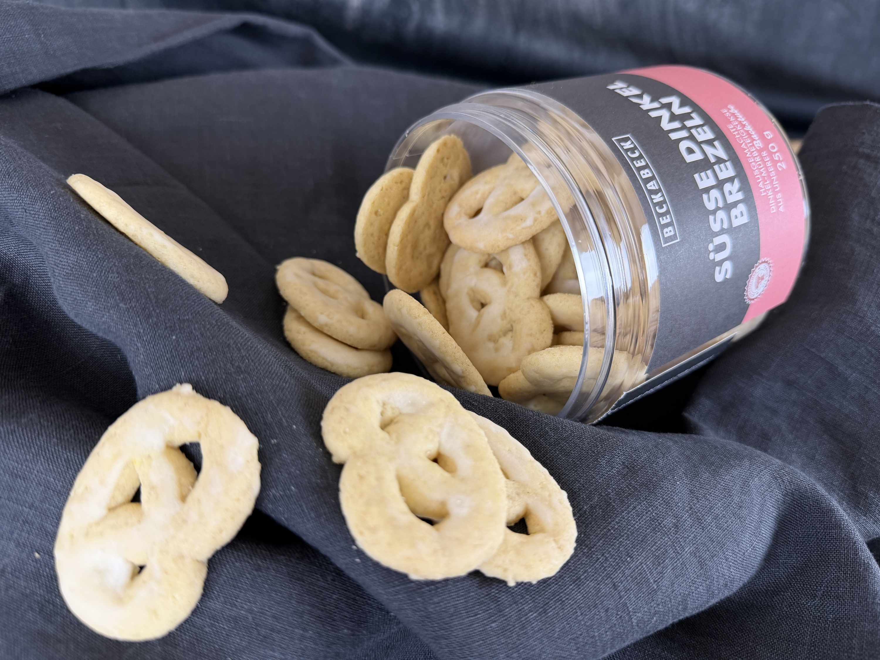  Süsse Dinkel Brezel